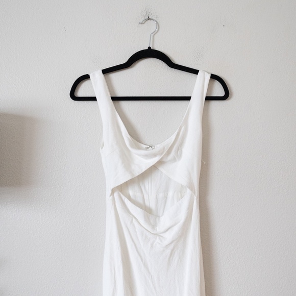 Petal and Pup Apollo White Cut Out Dress - Picture 3 of 5